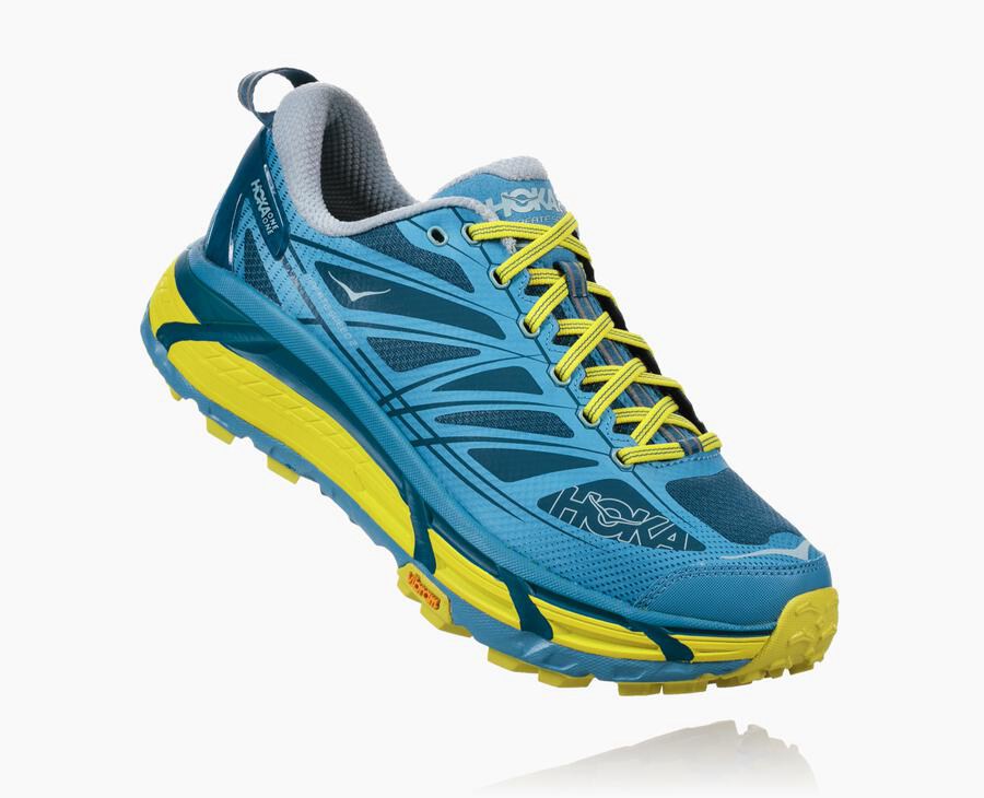 Tenis Trail Hoka One One Masculino Azuis - Mafate Speed 2 - 723-NFAHLE